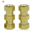 Brass Hexagonal flange nuts